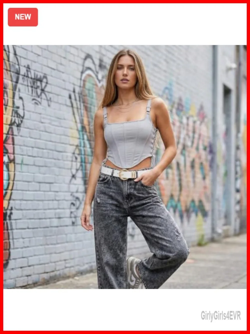 3 Pack Women's Faux Leather Belts with Gold Buckle for Jeans Pants